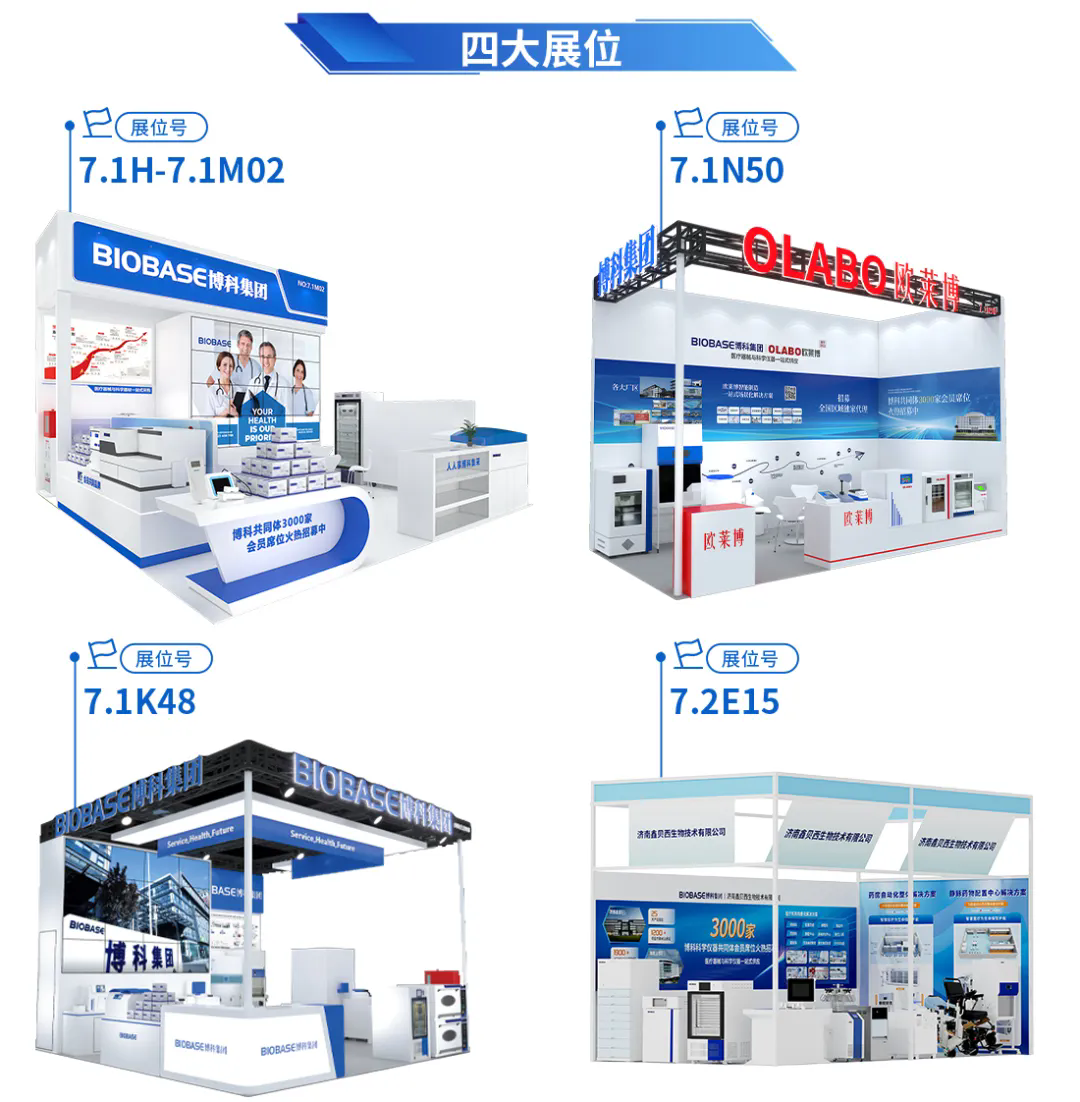 博科集团四个展台参加医博会CMEF 2025