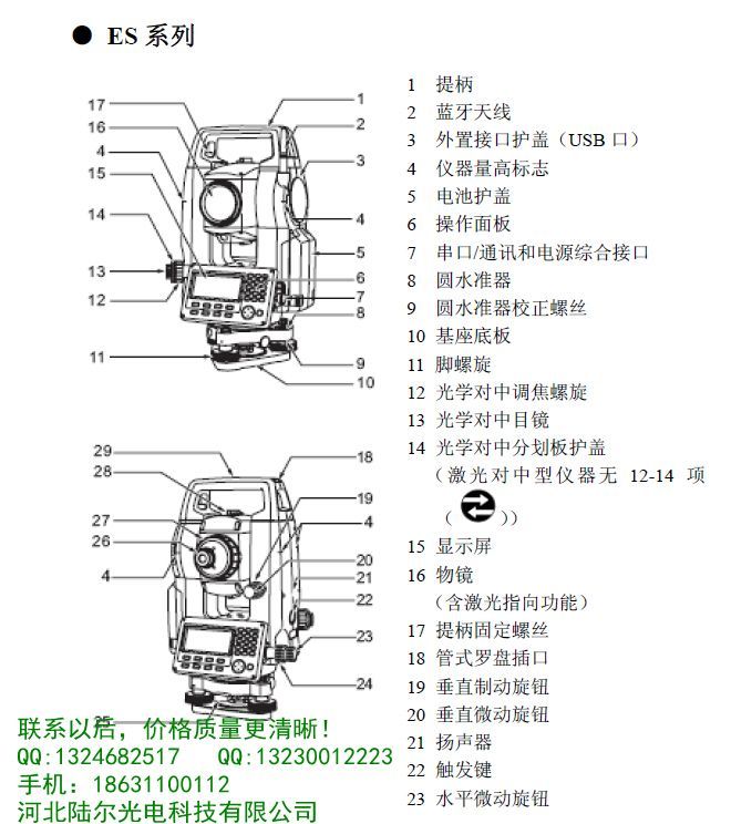 拓普康全站仪es602g免棱镜激光全站仪电子说明书