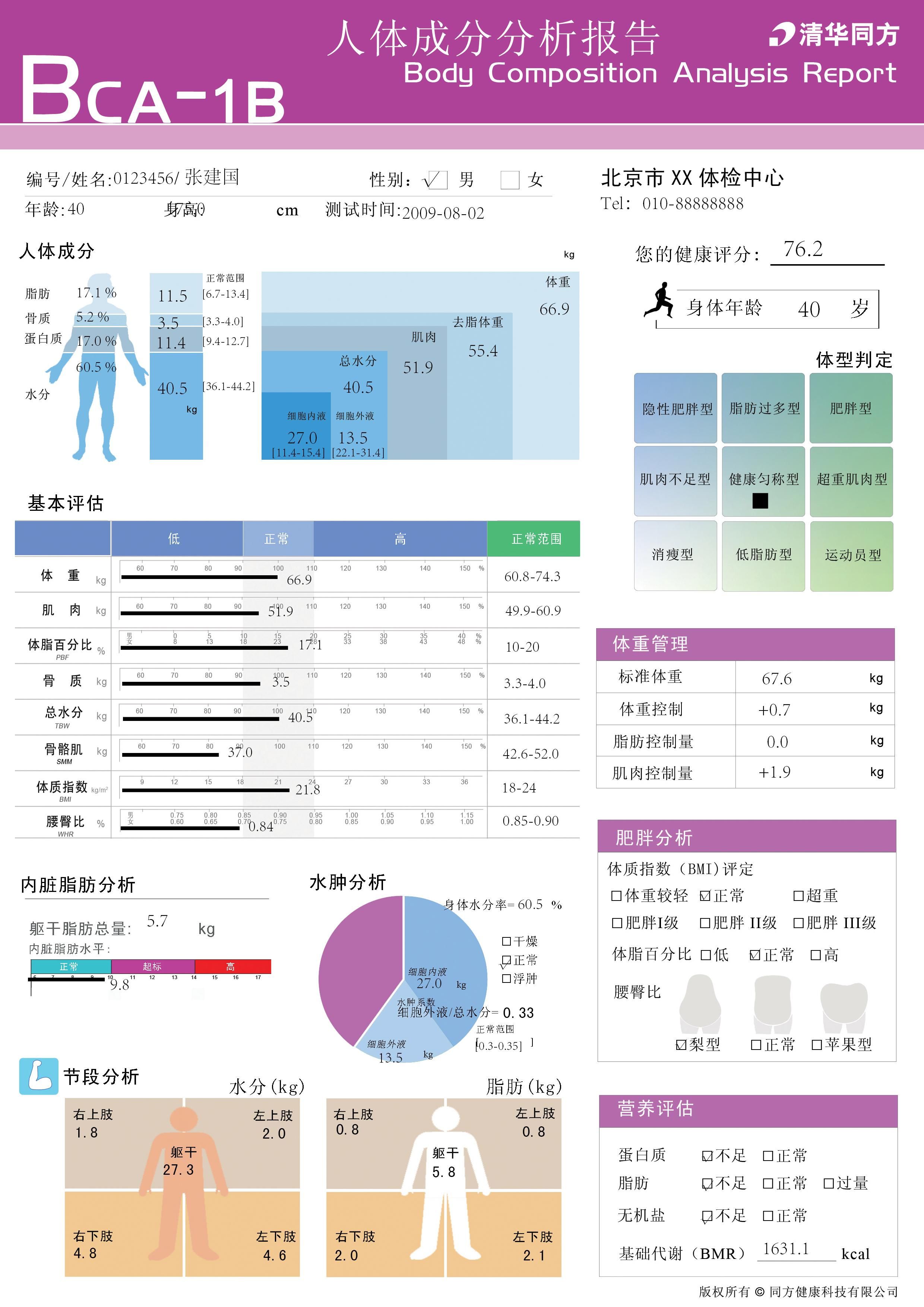 清华同方人体成分分析仪国内高端产品体检仪,厂家直销及诚招经销商