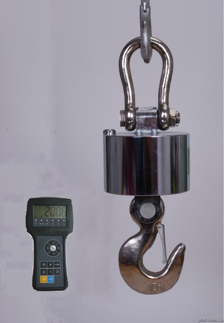 2015新款上市100吨无线电子吊秤高精度电子吊钩秤