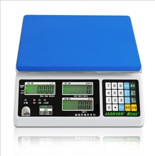 钰恒jts-cw计重秤jts-dw大台面桌面称1.5kg-30kg
